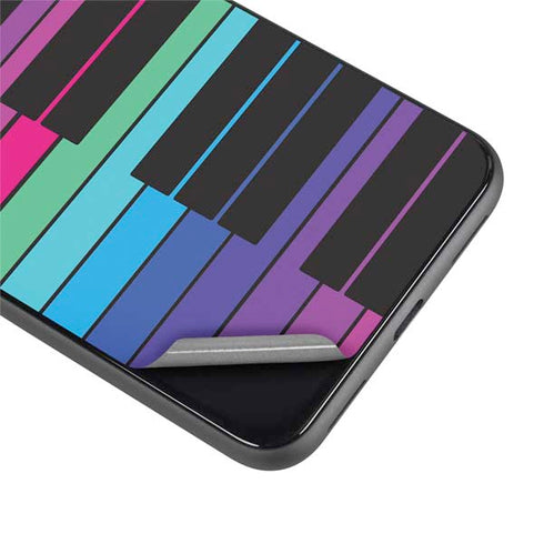 Color Piano Keys Google Pixel 4 XL Skin